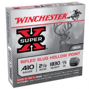 AMMO WIN 410G SUPER X 2-1/2 RIFLED SLUG (5)
