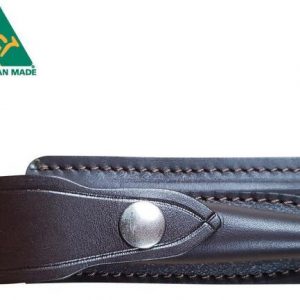 KNIFE POUCH JCOE LEATHER POUCH MEDIUM HORIZONTAL 100MM AUSTRALIAN MADE