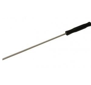 GUN CLEANING ROD 1 STAINLESS PIECE .17-204 CAL 40''