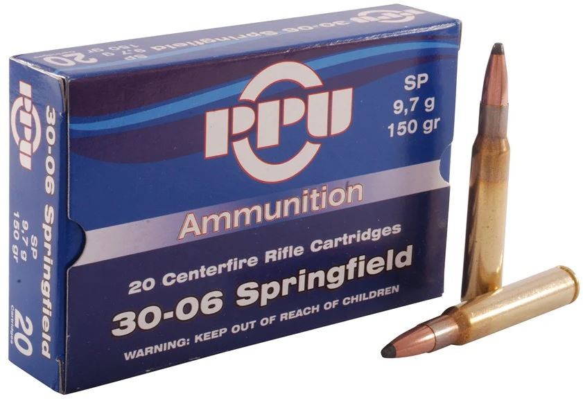 AMMO PPU 30-06/150G SOFT POINT (20) - Bankstown Gun Shop