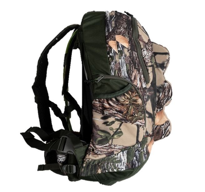 RIDGELINE BACKPACK TRU SHOT BUFFALO CAMO COMPLETE WITH BLADDER FLOURO RAIN COVER Bankstown Gun Shop