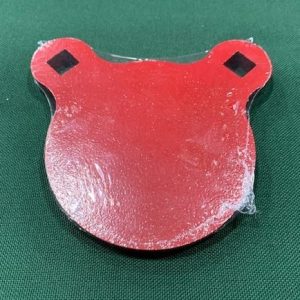 TARGET METAL 100MM DIAMETER LASER CUT 10MM THICK BISALLOY