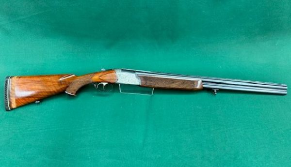 .16G BRNO MODEL ''503-2'' UNDER / OVER BLUED WALNUT WITH ENGRAVED STOCK 27'' BARRELS - AS NEW !!!