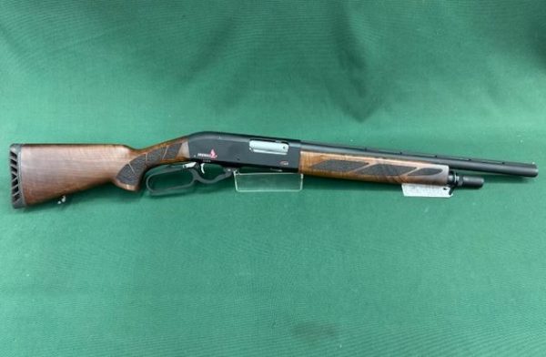 .12G EMERALD MODEL ''SA12'' LEVER ACTION BLUED WOOD - AS NEW !!!