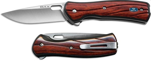 BUCK KNIFE VANTAGE ROSEWOOD 2"5/8 BLADE DROP POINT
