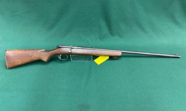 .22 SAVAGE MODEL 3B SINGLE SHOT RIFLE BLUED WOOD