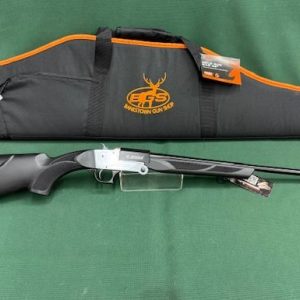 .410 BERIKA MODEL ''BSB-12' BLUED SYNTHETIC SINGLE BARREL BREAK HAMMER 20'' + SPIKA BAG 44"