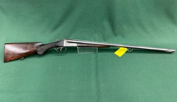 .16G JP SAUER MODEL 'SPEZIAL-LAUFSTAHL' SIDE X SIDE 28'' TWIN TRIGGERS BLUED WALNUT
