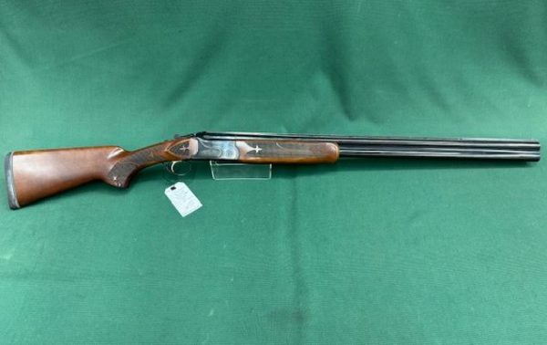 .12G ARMED MODEL ''76CM'' UNDER OVER BLUED WALNUT 30'' CHOKED BARRELS- GREAT CONDITION !!!