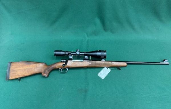 .308 ZASTAVA MODEL ''70'' BLUED 24" WOOD FITTED WITH 4-1650 NIKKO ILLUMINATED SCOPE - GREAT CONDITION !!!