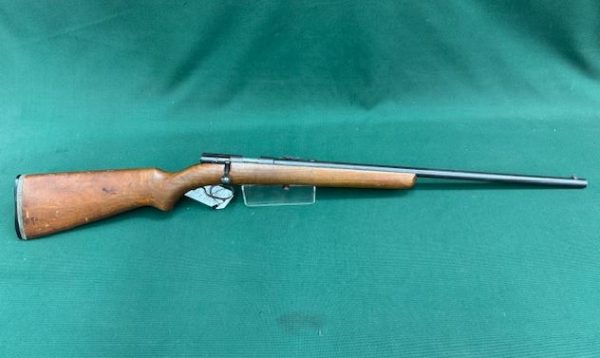 .22 LITHGOW MODEL ''12'' BLUED WOOD 24'' 5RD BOLT ACTION (NO MAGAZINE)