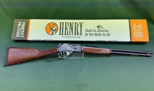 .30-30 HENRY MODEL ''H009G'' LEVER ACTION BLUED/WALNUT 20'' BARREL 6RD #HEN009G