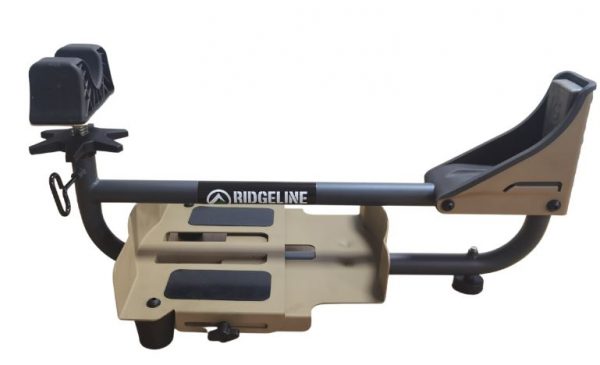 RIDGELINE STEADY SHOT GUN REST REDUCS 95% RECOIL - TAN & BLACK