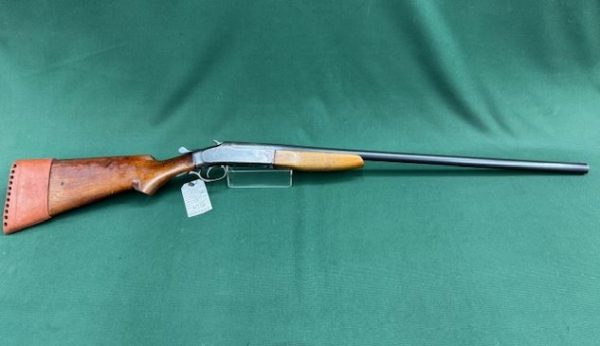 .12G STIRLING MODEL UNKNOWN SINGLE BARREL BLUED WOOD WITH RECOIL PAD 30"