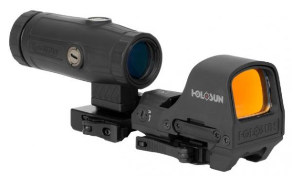 SCOPE HOLOSUN HS510C & HM3X COMBO ( 2 MOA DOT - 65 MOA CIRCLE - DOT & CIRCLE )