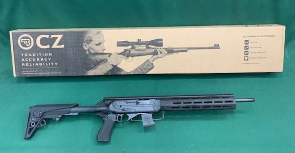 .22 MAG CZ 515 ''CZ51522MTACFS'' BLUED SYNTHETIC 16'' THREADED BARREL 10RD MAGAZINE
