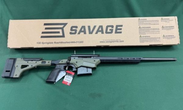 .270 SAVAGE MODEL ''AXISII'' BOLT ACTION PRECISION TACTICAL GREEN BLACK 22'' BARREL 5RD MAG