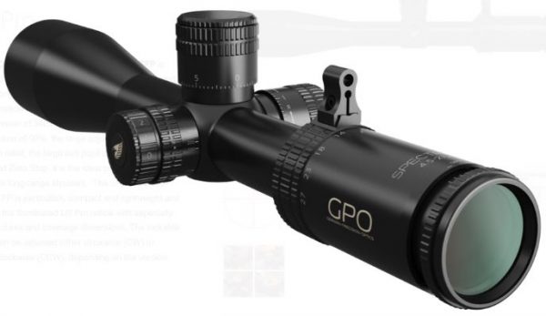 SCOPE GPO SPECTRA 6X 4.5-27X50i ILLUMINATED FFP CCW PLRI 34MM #RS672