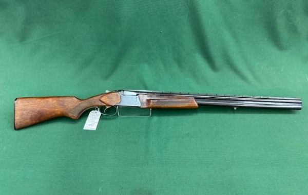 .12G BAIKAL MODEL '27EM-1C' UNDER/OVER BLUED WALNUT WITH 28'' BARRELS EJECTORS - FAIR CONDITION !!