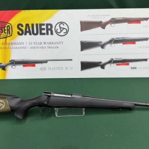 .243 SAUER 100 CLASSIC BLUED synthetic 5RD MAG