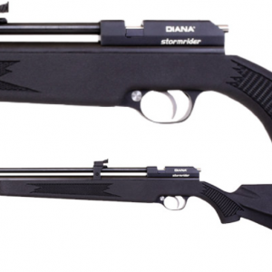 .22 A/RIFLE DIANA STORMRIDER PCP BLUED SYNTHETIC 19'' 7RD ROTARY MAG