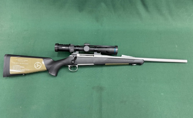 .223 SAUER 100 CLASSIC XT SILVER CERATECH synthetic - 4RD MAG