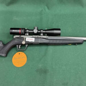 RIFLE PACKAGES WITH SCOPE 17HMR SAVAGE STAINLESS VARMINT + SCOPE 3-9x40+ BAG